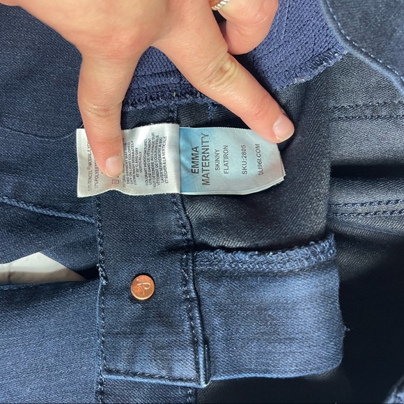 DL1961 Emma Power Legging Skinny Maternity Jeans size 27 - Picture 11 of 12